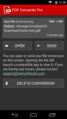 PDF Converter Pro android App screenshot 0