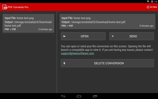 PDF Converter Pro android App screenshot 10