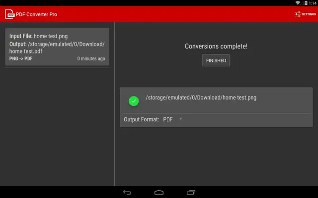 PDF Converter Pro android App screenshot 11