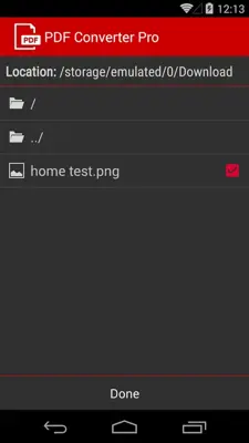 PDF Converter Pro android App screenshot 3