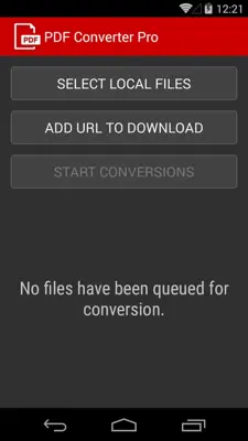 PDF Converter Pro android App screenshot 4