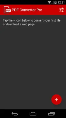 PDF Converter Pro android App screenshot 5