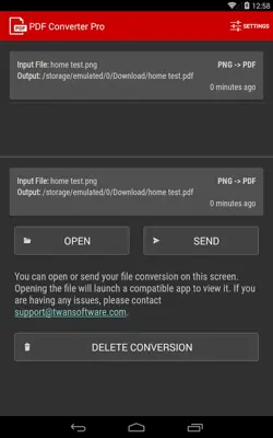 PDF Converter Pro android App screenshot 6