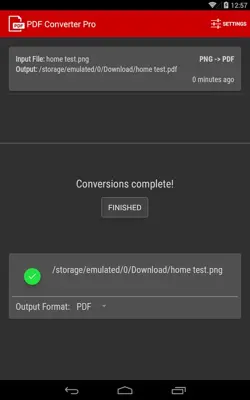 PDF Converter Pro android App screenshot 8